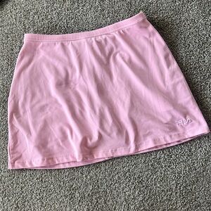 Fila pink tennis skirt